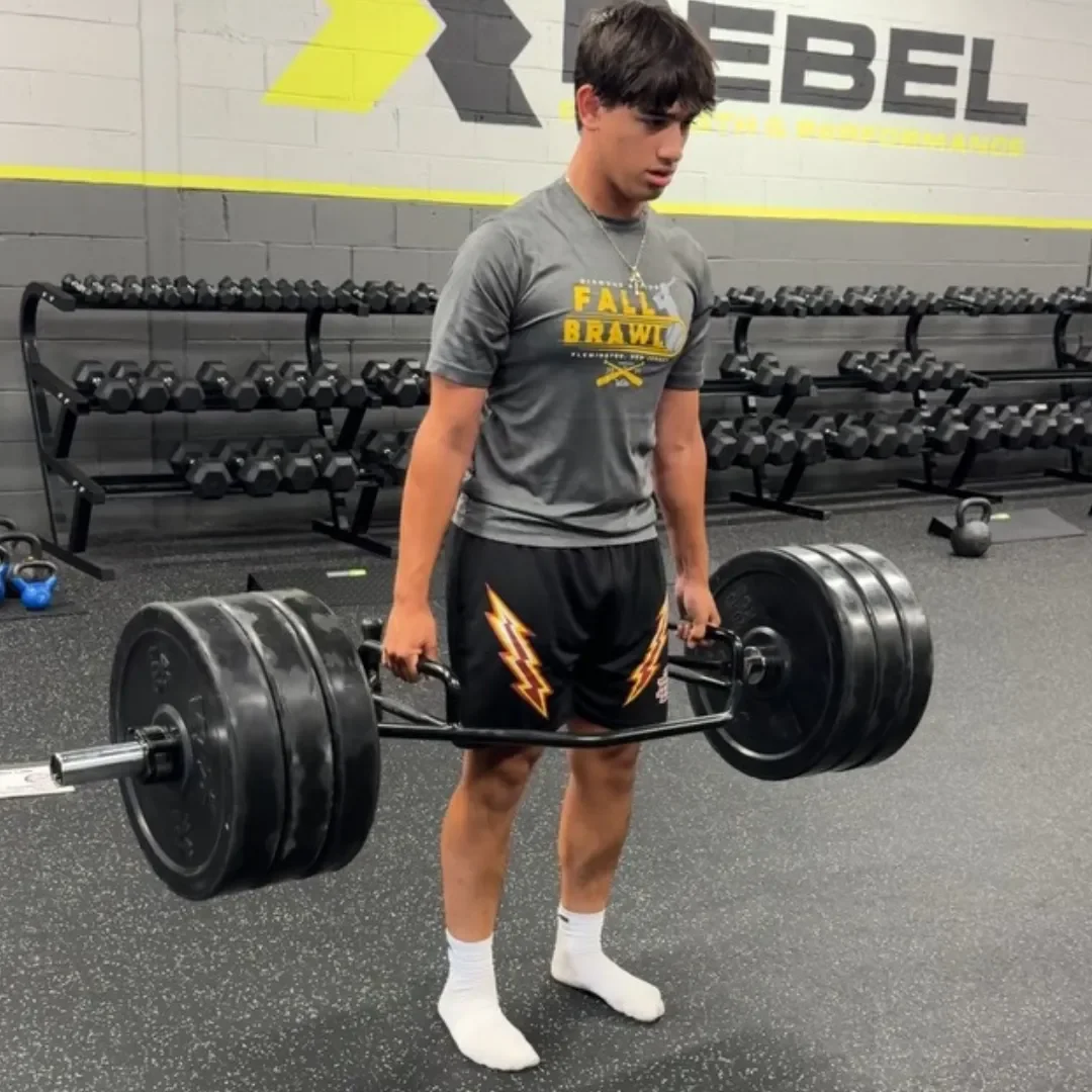 A training session at Rebel Strength & Performance